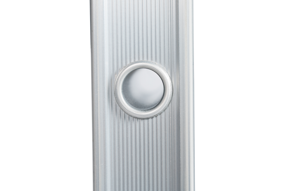 Schuifladder / 2 x 14, open voet, reform, verbredingsvoet, gevelrollen