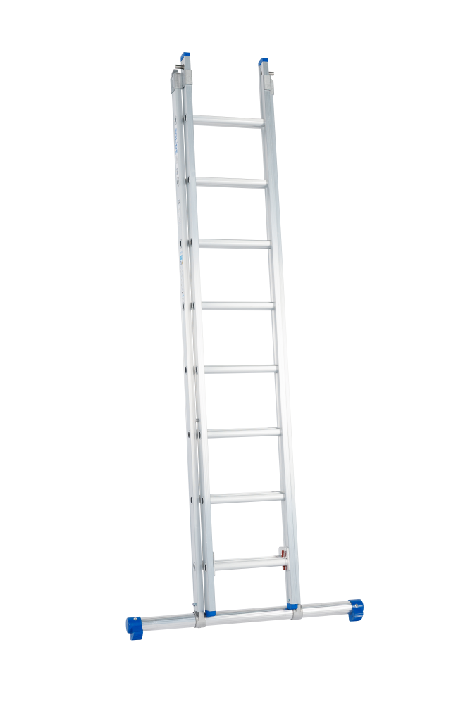 Echelle coulissante / 2 x 8, pieds droits, transformable, STAB290