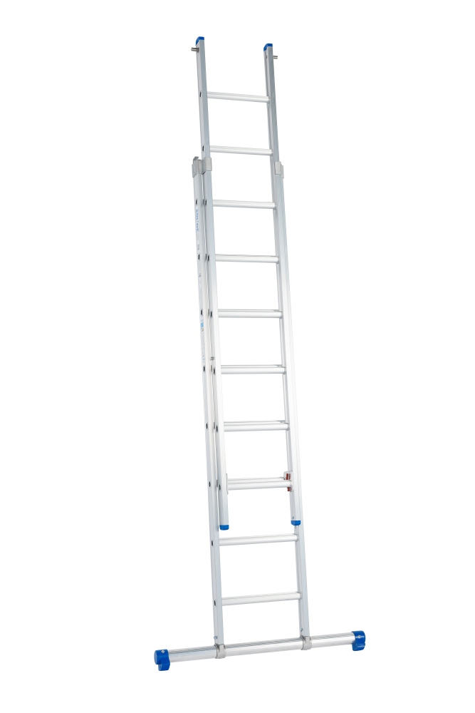 Echelle coulissante / 2 x 8, pieds droits, transformable, STAB290