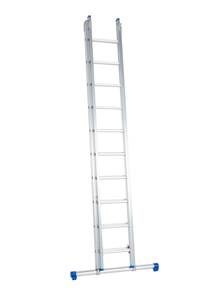 Echelle coulissante / 2 x 10, pieds droits, transformable, STAB290