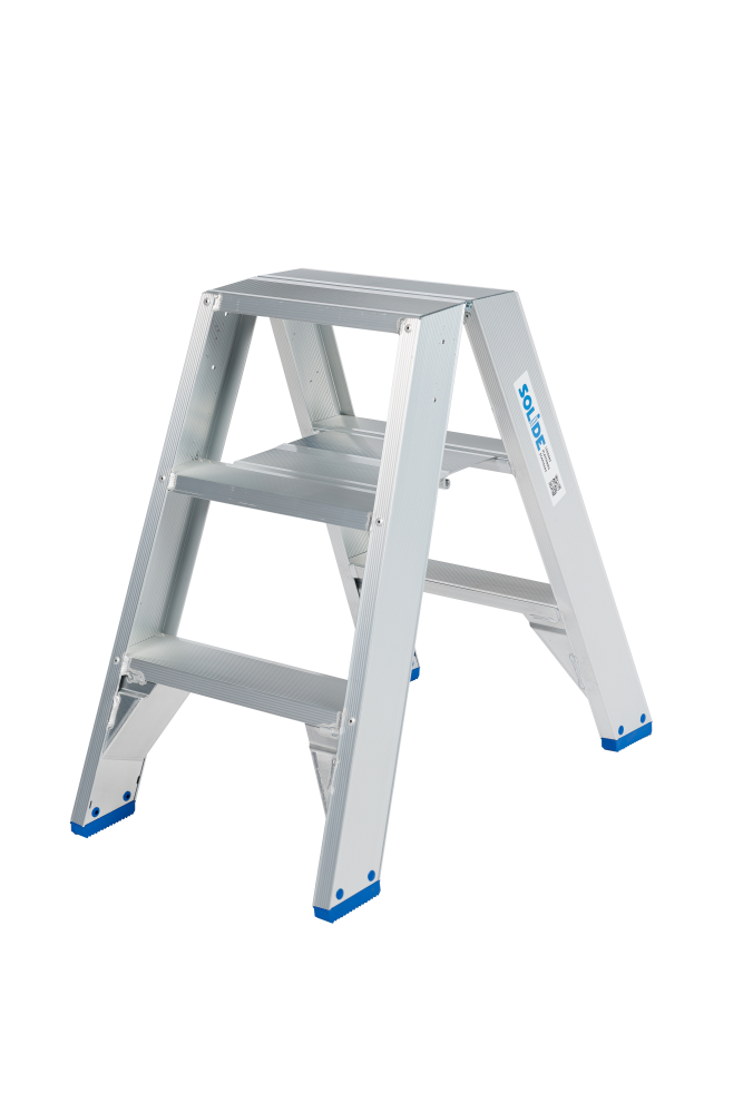 Dubbele trapladder / 2 x 5 treden