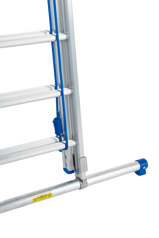 Echelle coulissante à corde / 2 x 26, STAB3124, roulettes de façade
