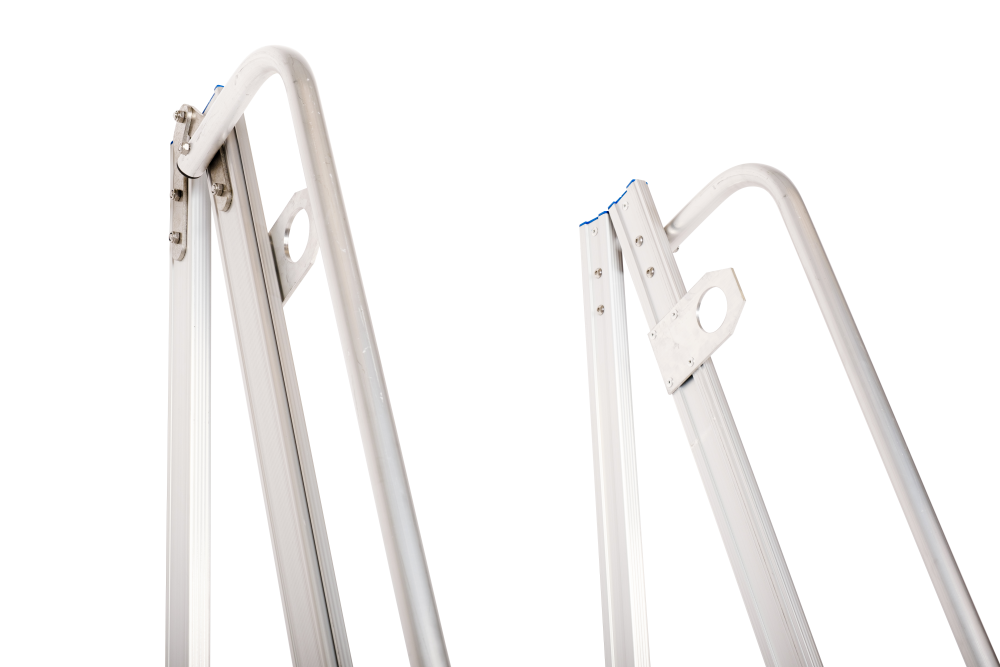 Telescopisch toegangsplatform bouwput / H 1.81m - 2.97m