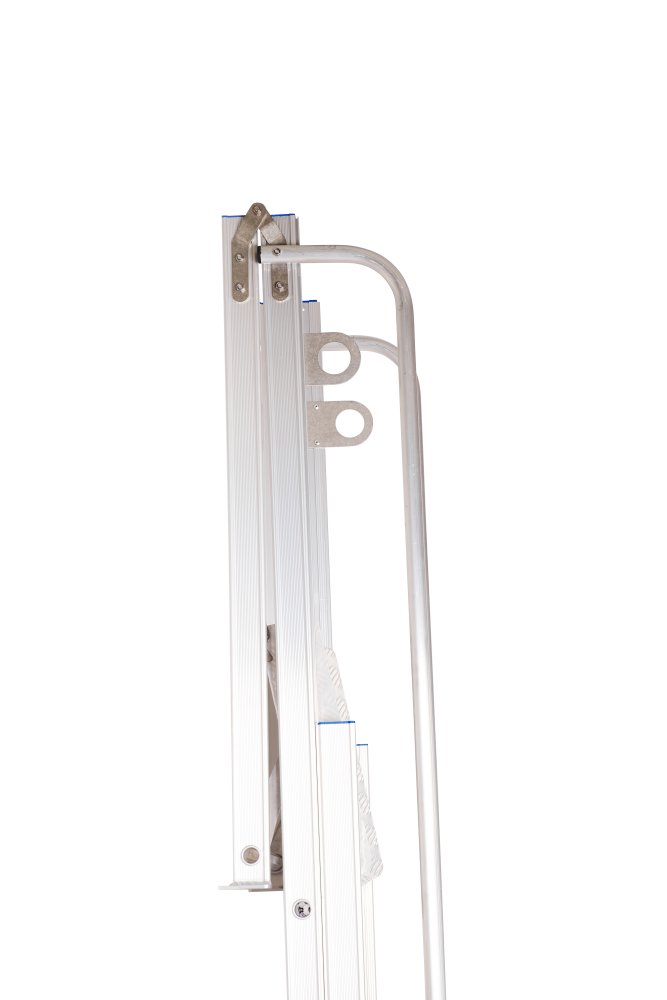 Telescopisch toegangsplatform bouwput / H 1.81m - 2.97m