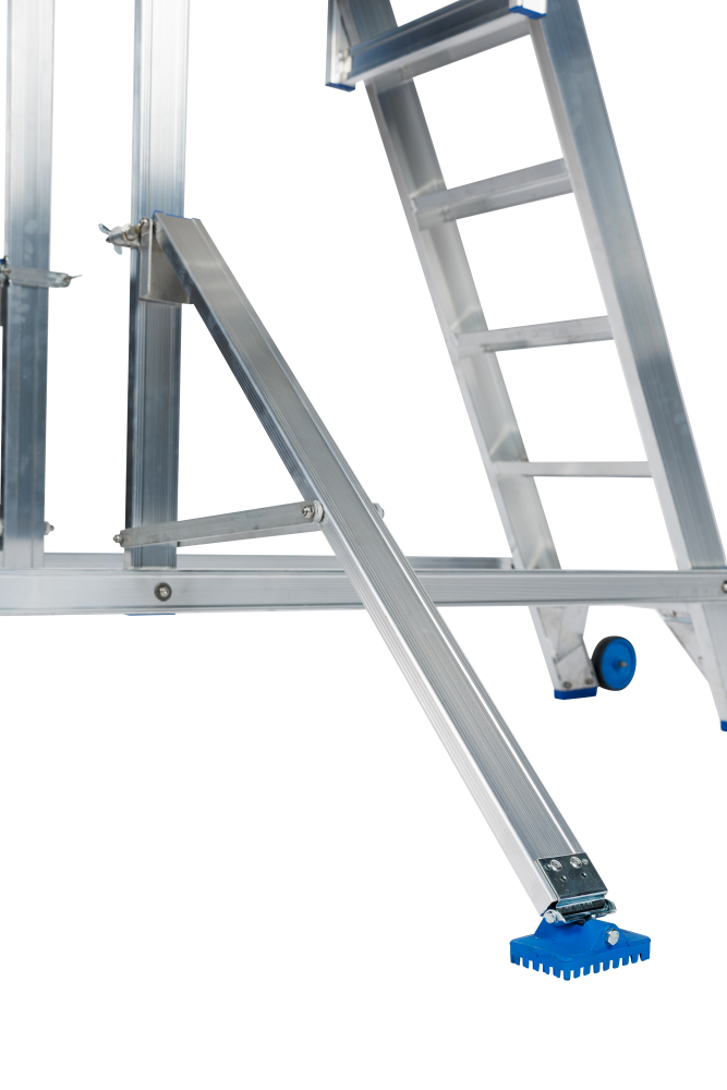 Mobiel werkplatform / 3 treden, platform 1250mm