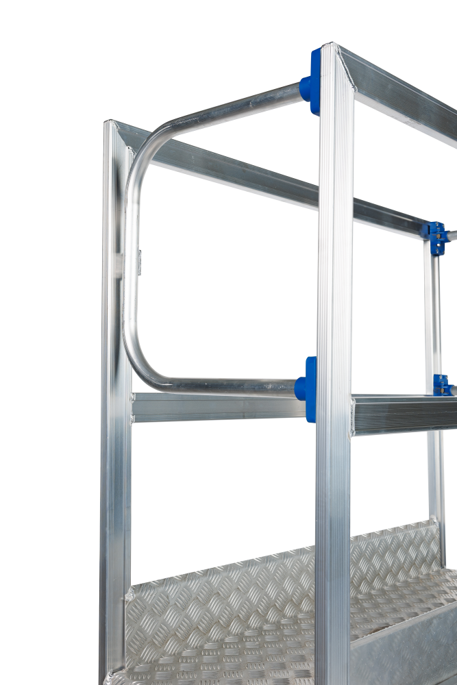 Mobiel werkplatform / 3 treden, platform 1250mm