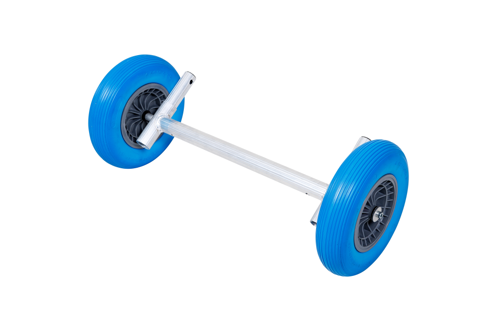 Onderframe met 2 wielen