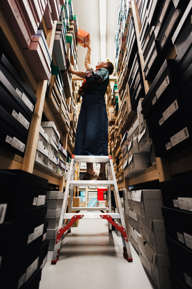 Eco Professional Escabeau double / 2 x 3 marches