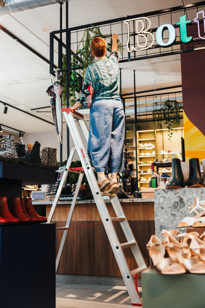 Escabeau ECO professionnel / 3 marches