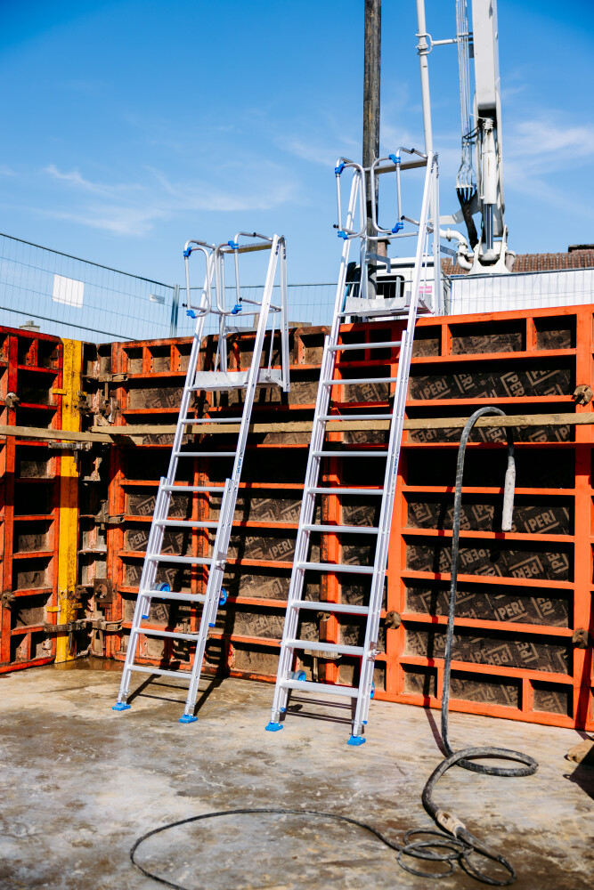 Telescopische bekistingsladder / 10-18 treden Telescopische bekistingsladder / 10-18 treden