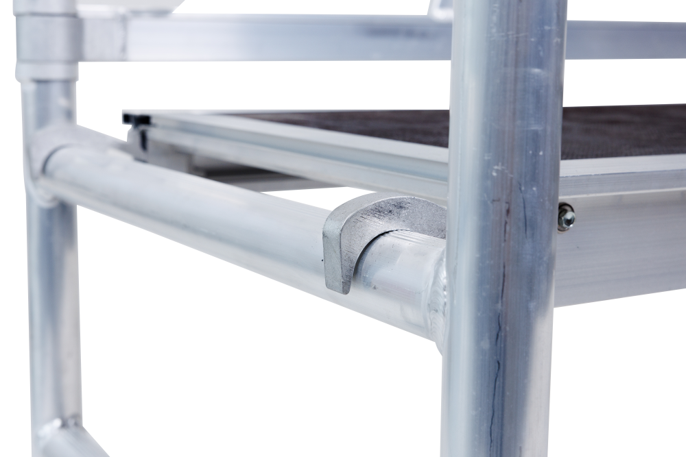 Vouwsteiger basisset 6 treden met luik 0.75x1.85