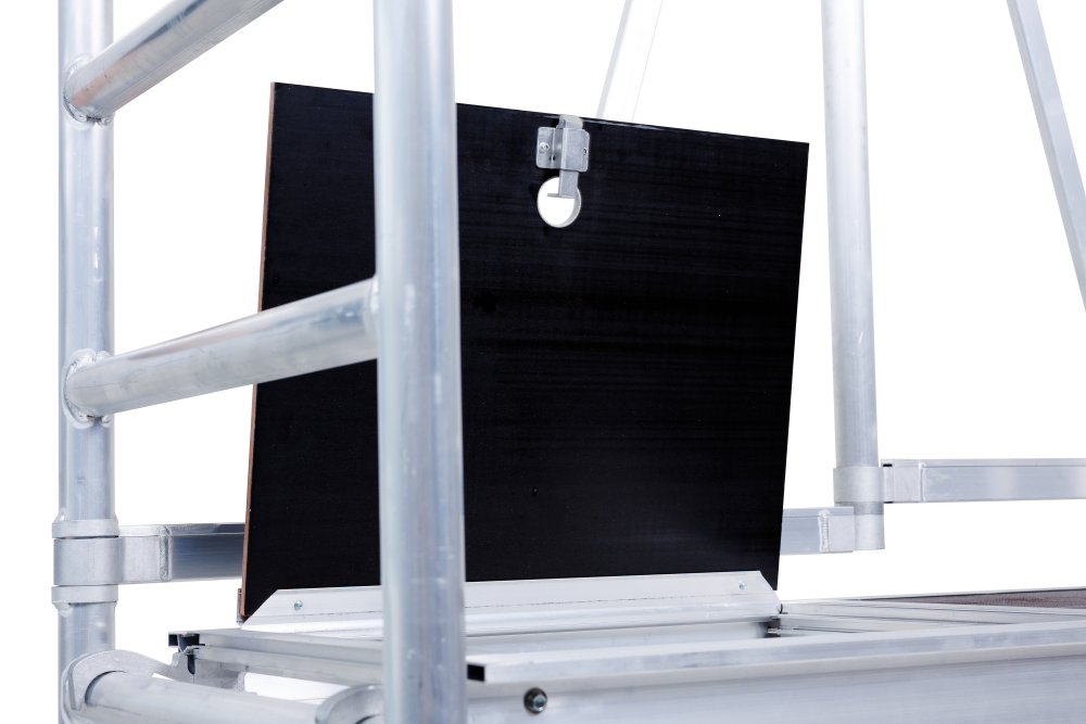 Vouwsteiger basisset 6 treden met luik 0.75x1.85