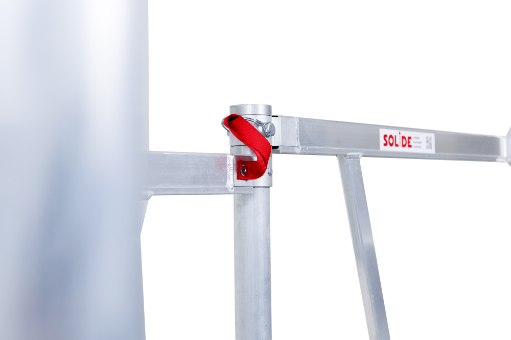 Vouwsteiger basisset 6 treden met luik 0.75x1.85