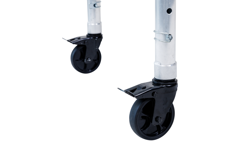 Vouwsteiger basisset 6 treden met luik 0.75x1.85